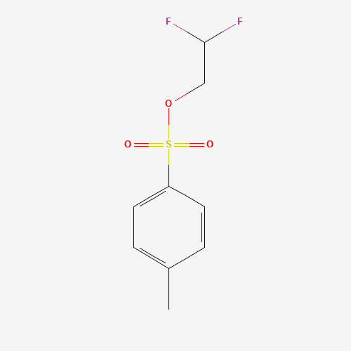2,2-DIFLUOROETHYL P-TOLUENESULFONATE (CAS: 135206-84-7) - Chemical Structure and Molecular Formula 