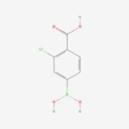 4-CARBOXY-3-CHLOROPHENYLBORONIC ACID (CAS: 136496-72-5) - Related Chemical Product