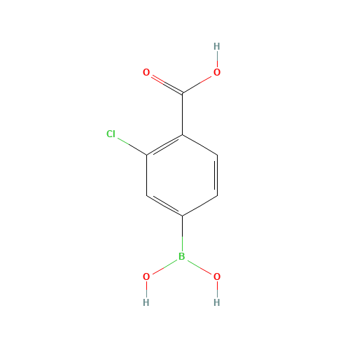 4-CARBOXY-3-CHLOROPHENYLBORONIC ACID (CAS: 136496-72-5) - Related Chemical Product
