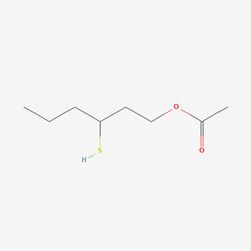 3-Mercaptohexyl acetate (CAS: 136954-20-6) - Chemical Structure and Molecular Formula 