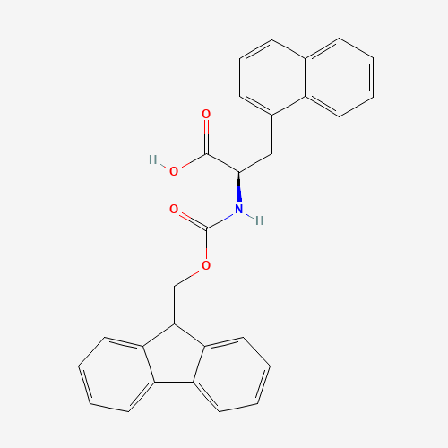 Fmoc-D-1-Naphthylalanine (CAS: 138774-93-3) - Chemical Structure and Molecular Formula 