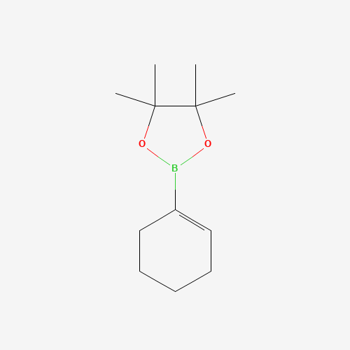 Cyclohexene-1-boronic acid pinacol ester (CAS: 141091-37-4) - Chemical Structure and Molecular Formula 