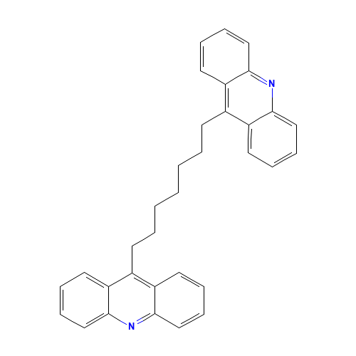 1,7-Bis(9-acridinyl)heptane (CAS: 141946-28-3) - Related Chemical Product