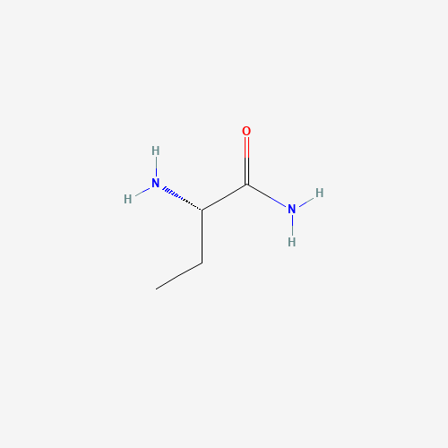 (2S)-2-AMINOBUTYRAMIDE (CAS: 143164-46-9) - Chemical Structure and Molecular Formula 