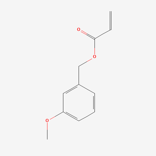 2-Propenoic acid (3-methoxyphenyl)methyl ester (CAS: 144261-46-1) - Chemical Structure and Molecular Formula 