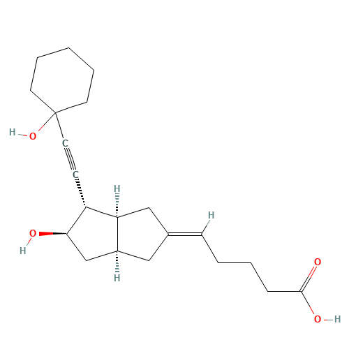 13,14-DEHYDRO-15-CYCLOHEXYL CARBAPROSTACYCLIN (CAS: 145375-81-1) - Related Chemical Product