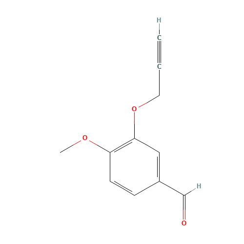 4-METHOXY-3-(2-PROPYNYLOXY)BENZENECARBALDEHYDE (CAS: 145654-01-9) - Related Chemical Product