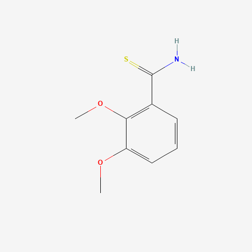 2,3-DIMETHOXY-THIOBENZAMIDE (CAS: 145736-64-7) - Chemical Structure and Molecular Formula 