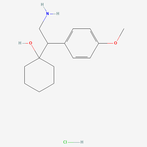 1-(4-METHOXYPHENYL)-2-AMINOETHYL CYCLOHEXANOL HYDROCHLORIDE (CAS: 149289-31-6) - Related Chemical Product