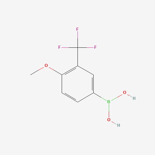3-TRIFLUOROMETHYL-4-METHOXY-PHENYLBORONIC ACID (CAS: 149507-36-8) - Related Chemical Product
