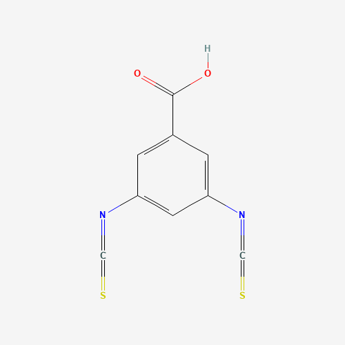 3,5-DIISOTHIOCYANATOBENZOIC ACID (CAS: 151890-10-7) - Chemical Structure and Molecular Formula 