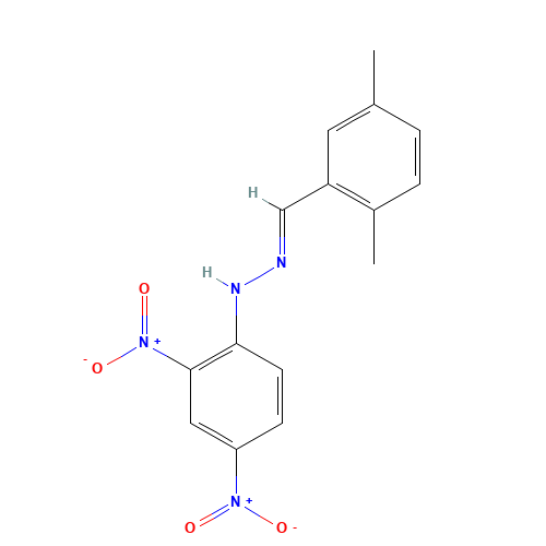 2,5-DIMETHYLBENZALDEHYDE 2,4-DINITROPHENYLHYDRAZONE (CAS: 152477-96-8) - Related Chemical Product