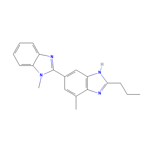 2-n-Propyl-4-methyl-6-(1-methylbenzimidazole-2-yl)benzimidazole (CAS: 152628-02-9) - Related Chemical Product