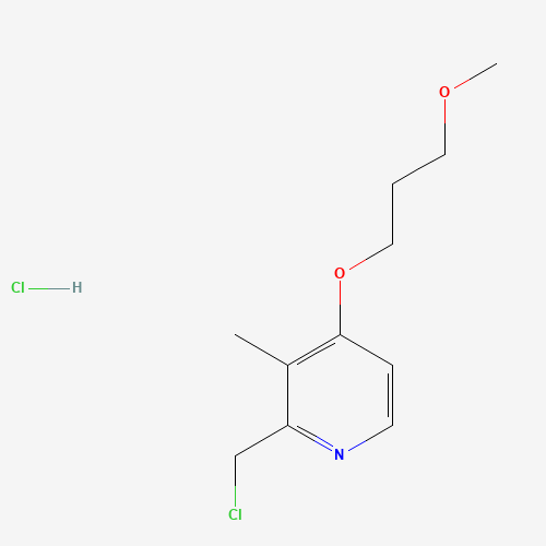 2-Chloromethyl-3-methyl-4-(3-methoxypropoxy)pyridine hydrochloride (CAS: 153259-31-5) - Related Chemical Product