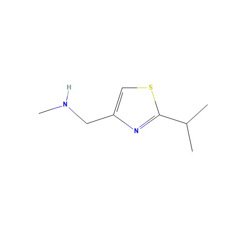 2-Isopropyl-4-(methylaminomethyl)thiazole (CAS: 154212-60-9) - Related Chemical Product