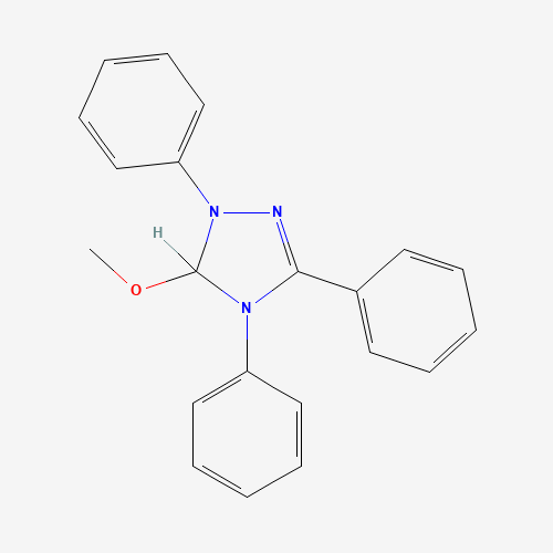 5-METHOXY-1,3,4-TRIPHENYL-4,5-DIHYDRO-1H-1,2,4-TRIAZOLIN (CAS: 154643-41-1) - Related Chemical Product
