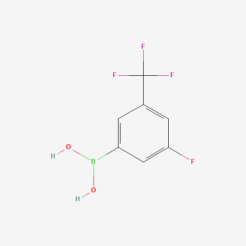 3-FLUORO-5-(TRIFLUOROMETHYL)BENZENE BORONIC ACID (CAS: 159020-59-4) - Related Chemical Product