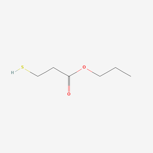 N-PROPYL 3-MERCAPTOPROPIONATE (CAS: 165804-07-9) - Chemical Structure and Molecular Formula 