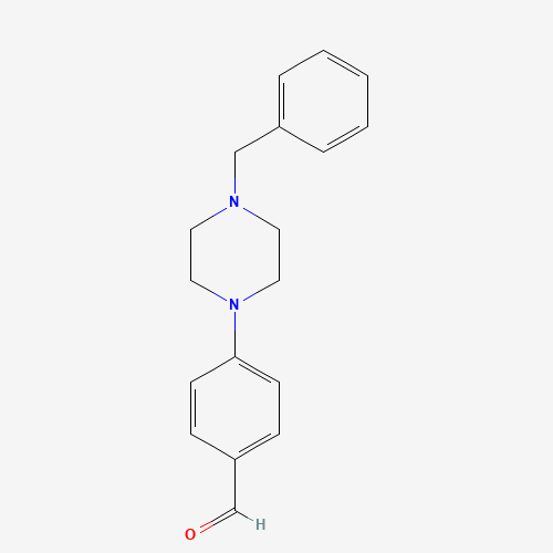 4-(4-BENZYLPIPERAZIN-1-YL)BENZALDEHYDE (CAS: 166438-88-6) - Related Chemical Product