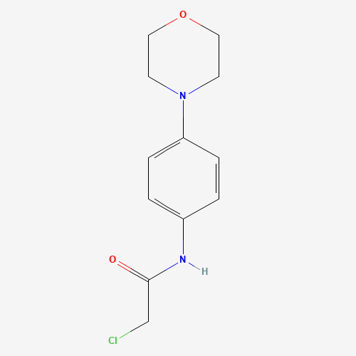 2-CHLORO-N-(4-MORPHOLIN-4-YL-PHENYL)-ACETAMIDE (CAS: 170655-46-6) - Related Chemical Product
