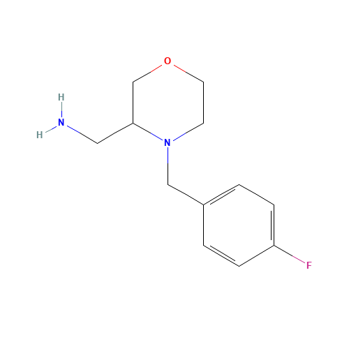 3-Aminomethy-4-(4-fluorobenzyl)morpholine (CAS: 174561-70-7) - Related Chemical Product