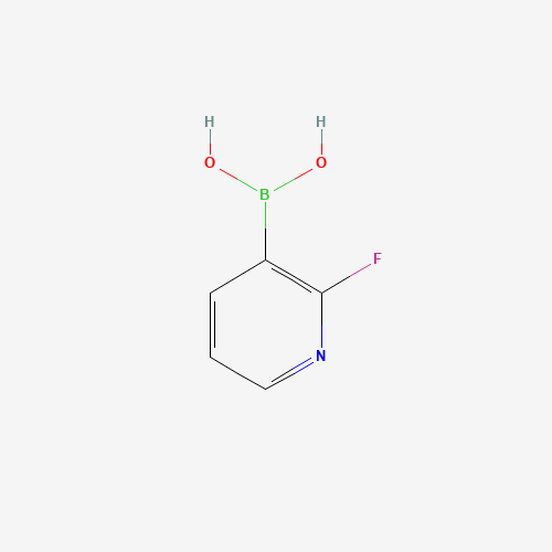 2-Fluoro-3-pyridylboronic acid (CAS: 174669-73-9) - Chemical Structure and Molecular Formula 