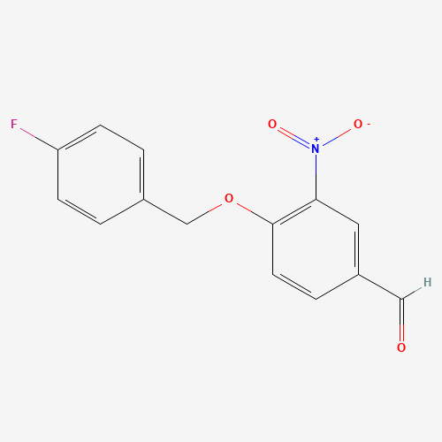 4-(4-FLUOROBENZYLOXY)-3-NITROBENZALDEHYDE (CAS: 175136-18-2) - Related Chemical Product