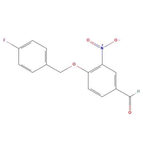 4-(4-FLUOROBENZYLOXY)-3-NITROBENZALDEHYDE (CAS: 175136-18-2) - Related Chemical Product