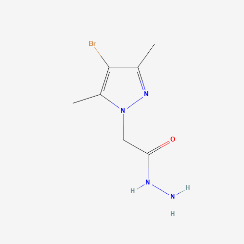 2-(4-BROMO-3,5-DIMETHYL-1H-PYRAZOL-1-YL)ETHANOHYDRAZIDE (CAS: 175137-56-1) - Related Chemical Product