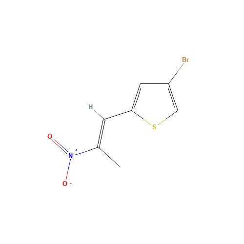 4-BROMO-2-(2-NITROPROP-1-ENYL)THIOPHENE (CAS: 175205-19-3) - Related Chemical Product