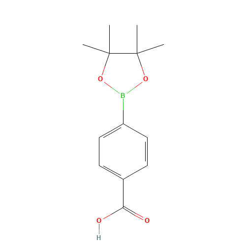 4-Carboxylphenylboronic acid pinacol ester (CAS: 180516-87-4) - Chemical Structure and Molecular Formula 