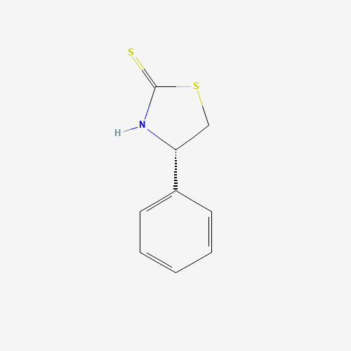 (S)-4-PHENYL-1,3-THIAZOLIDINE-2-THIONE (CAS: 185137-29-5) - Chemical Structure and Molecular Formula 