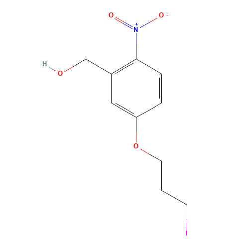5-(3-IODOPROPOXY)-2-NITROBENZYL ALCOHOL (CAS: 185994-27-8) - Related Chemical Product