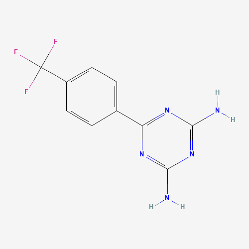 2,4-DIAMINO-6-[4-(TRIFLUOROMETHYL)PHENYL]-1,3,5-TRIAZINE (CAS: 186834-97-9) - Related Chemical Product