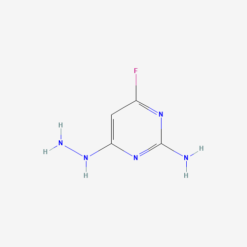 2-AMINO-6-FLUORO-4-HYDRAZINOPYRIMIDINE (CAS: 188987-85-1) - Related Chemical Product