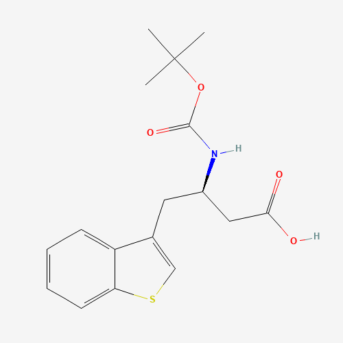 BOC-(R)-3-AMINO-4-(3-BENZOTHIENYL)-BUTYRIC ACID (CAS: 190190-48-8) - Related Chemical Product