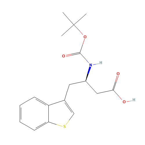 BOC-(R)-3-AMINO-4-(3-BENZOTHIENYL)-BUTYRIC ACID (CAS: 190190-48-8) - Related Chemical Product