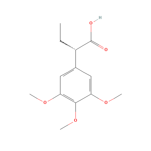 (S)-2-(3,4,5-TRIMETHOXYPHENYL)BUTYRIC ACID (CAS: 195202-08-5) - Related Chemical Product