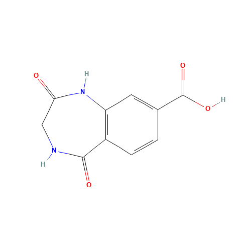 8-CARBOXYLIC-3H-1,4-BENZODIAZEPIN-2,5-(1H,4H)-DIONE (CAS: 195985-12-7) - Related Chemical Product