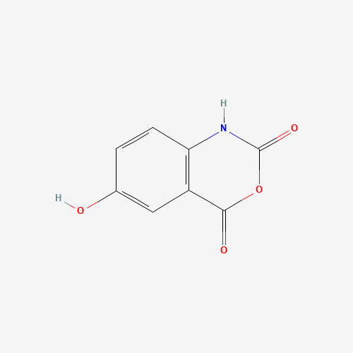 5-HYDROXY ISATOIC ANHYDRIDE (CAS: 195986-91-5) - Chemical Structure and Molecular Formula 