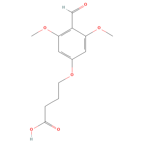 4-(4-FORMYL-3,5-DIMETHOXYPHENOXY)BUTYRIC ACID (CAS: 197304-21-5) - Related Chemical Product