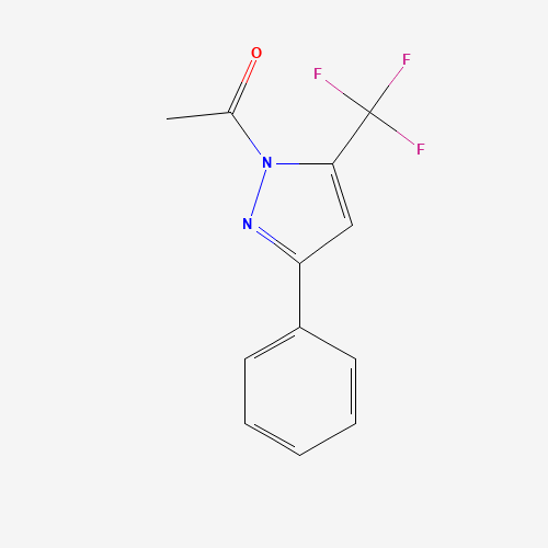 1-ACETYL-5(3)-PHENYL-3(5)-(TRIFLUOROMETHYL)PYRAZOLE (CAS: 198348-94-6) - Related Chemical Product