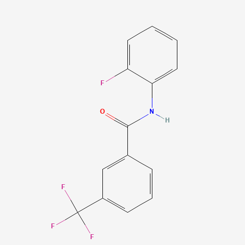 N-2-FLUOROPHENYL-3-(TRIFLUOROMETHYL)BENZAMIDE (CAS: 199461-55-7) - Related Chemical Product