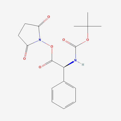 BOC-PHG-OSU (CAS: 201152-47-8) - Chemical Structure and Molecular Formula 