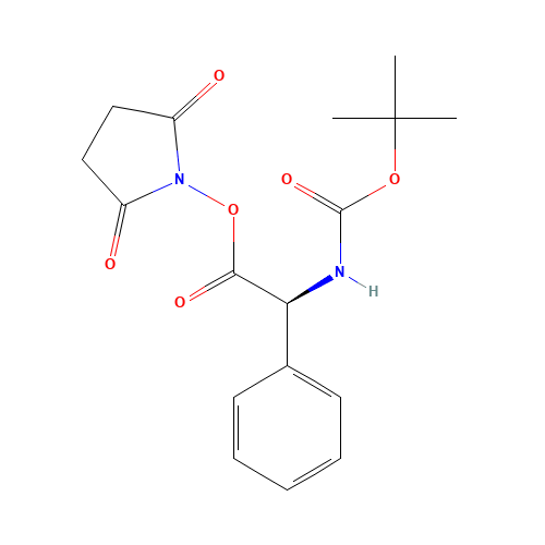 BOC-PHG-OSU (CAS: 201152-47-8) - Chemical Structure and Molecular Formula 