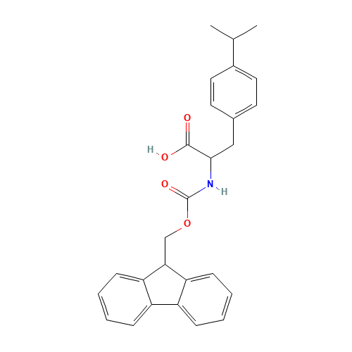 (S)-2-(9H-FLUOREN-9-YLMETHOXYCARBONYLAMINO)-3-(4-ISOPROPYL-PHENYL)-PROPIONIC ACID (CAS: 204384-73-6) - Related Chemical Product