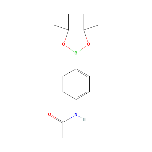 4'-(4,4,5,5-TETRAMETHYL-1,3,2-DIOXABOROLAN-2-YL)ACETANILIDE (CAS: 214360-60-8) - Related Chemical Product