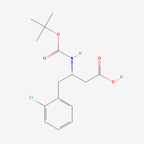 BOC-(S)-3-AMINO-4-(2-CHLORO-PHENYL)-BUTYRIC ACID (CAS: 218608-95-8) - Related Chemical Product