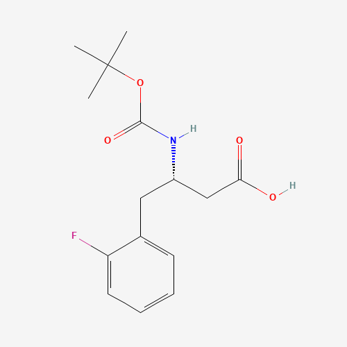 BOC-(S)-3-AMINO-4-(2-FLUORO-PHENYL)-BUTYRIC ACID (CAS: 218608-99-2) - Related Chemical Product