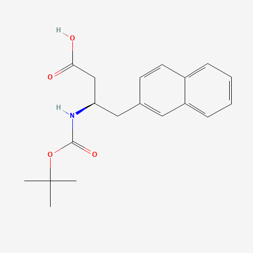 BOC-(R)-3-AMINO-4-(2-NAPHTHYL)-BUTYRIC ACID (CAS: 219297-10-6) - Related Chemical Product